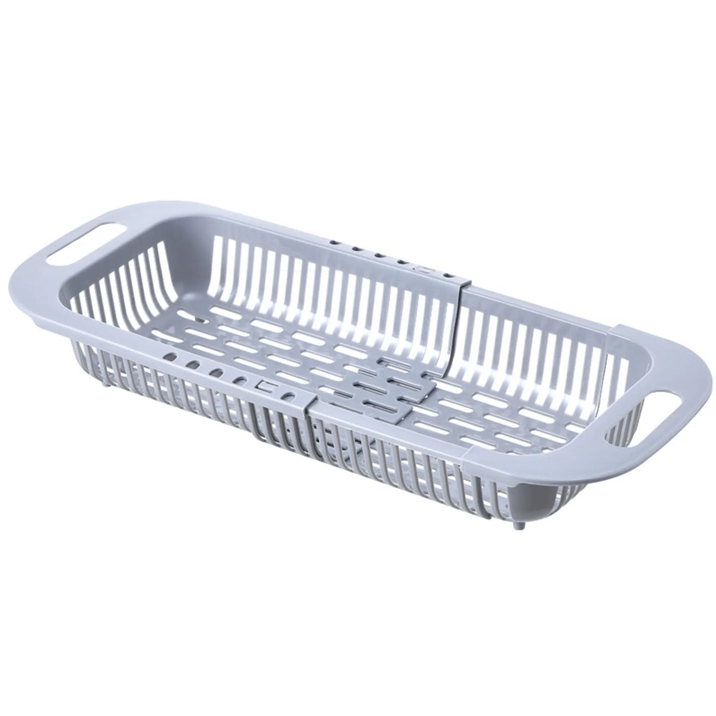 Sink Caddy Organizer – Soap & Sponge Holder for Kitchen Sink with Drain Tray