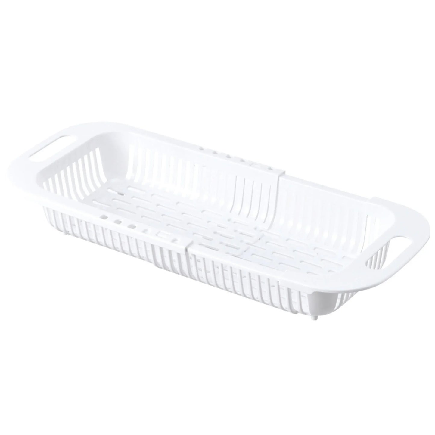 Sink Caddy Organizer – Soap & Sponge Holder for Kitchen Sink with Drain Tray
